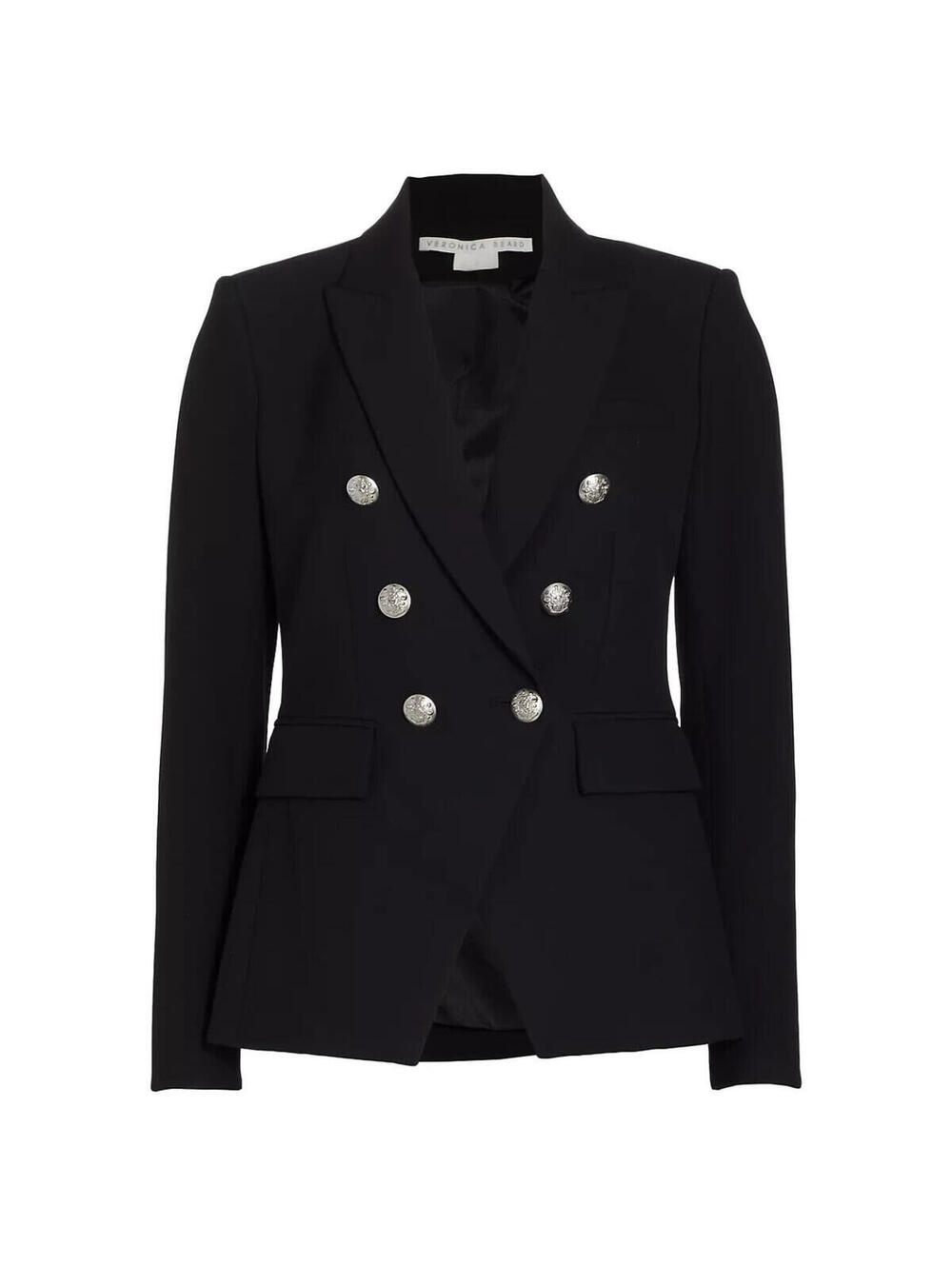 NEW, Veronica Beard Miller Dickey Jacket in Black Size 4  #SJ2355
